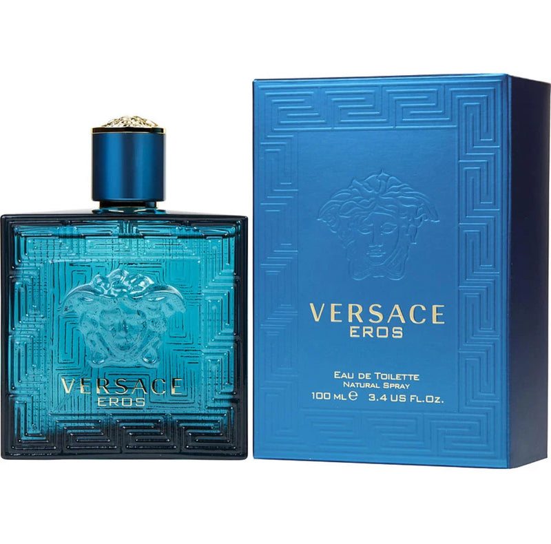 Versace Eros Eau de Parfum Spray For Men 3.4oz